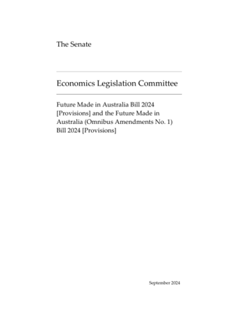 Report cover