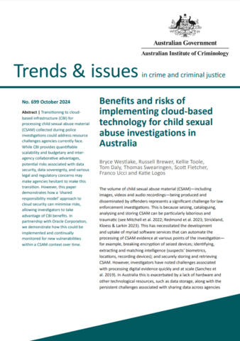Report cover