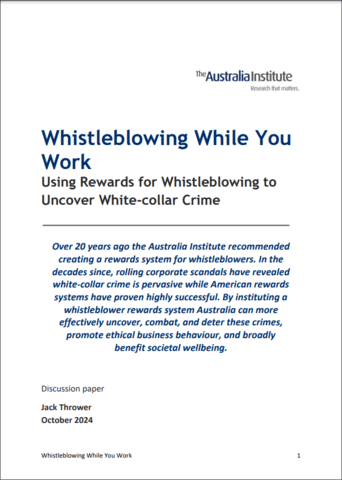 Report cover