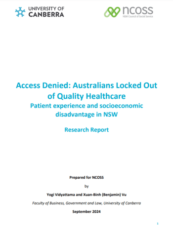 Report cover