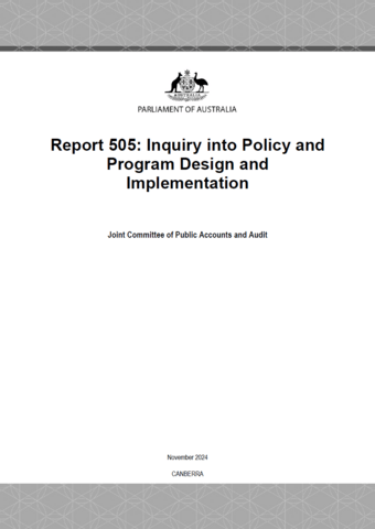 document cover page