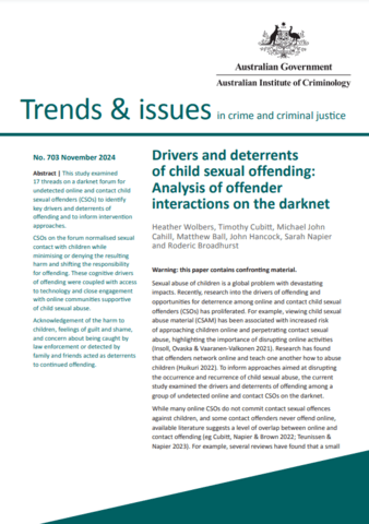 Report cover