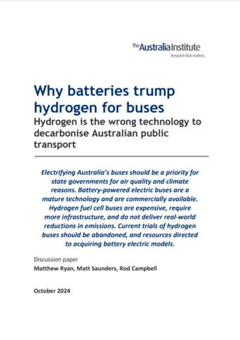 Report cover