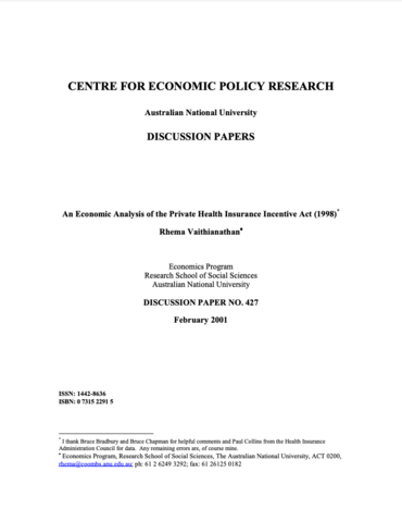 Report cover