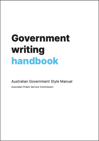 Document cover