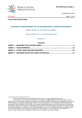 Document cover
