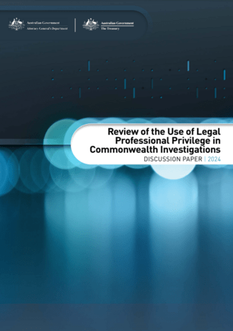 Document cover