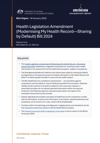 Document cover