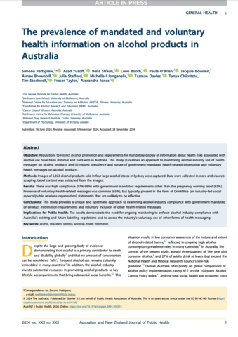 Document cover