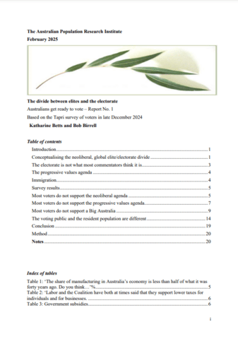 Document cover
