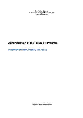 Document cover