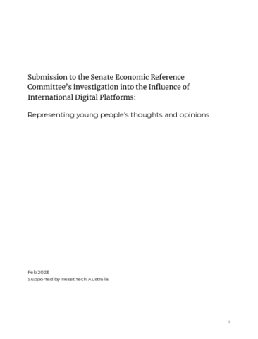 Document cover