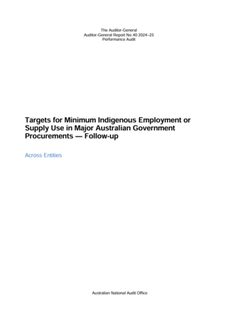 Document cover