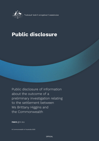 Document cover