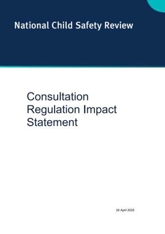 Document cover