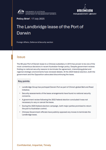 Document cover