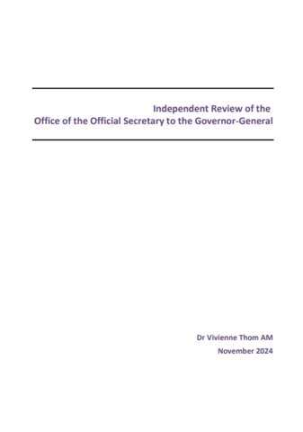 Document cover