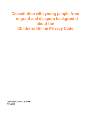 Document cover