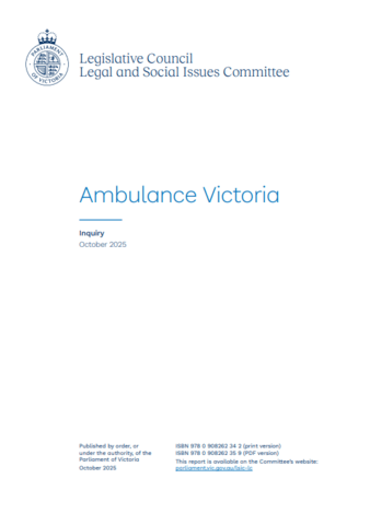 Document cover