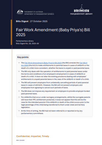 Document cover