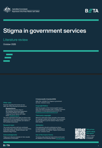 Document cover