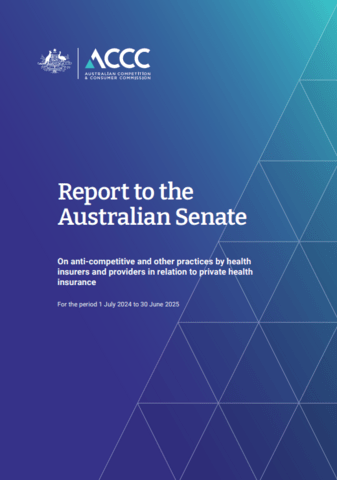 Report to the Australian Senate