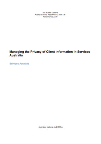 Document cover