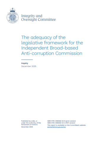 Document cover