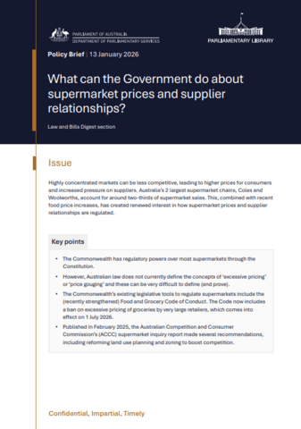Document cover