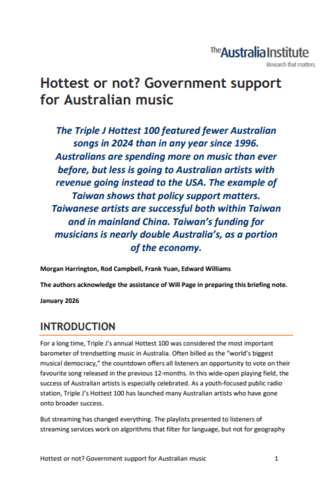 Document cover