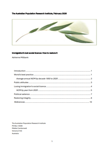 Document cover