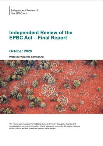 Report cover
