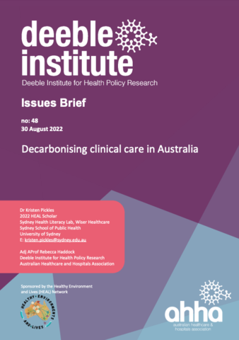 Report cover