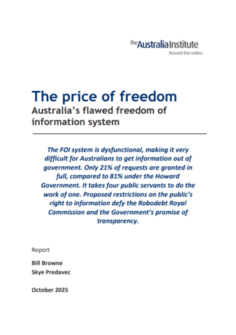 Document cover