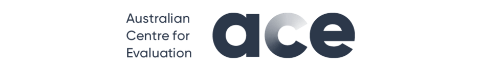 Australian Centre for Evaluation (ACE) logo